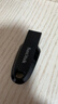 闪迪（SanDisk）128GB USB3.2 U盘 CZ550黑色 读速100MB/s 安全加密 数据恢复 学习办公电脑车载 高速大容量优盘 实拍图