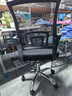 舒客艺家 电脑椅办公椅职员网椅转椅会议椅子家用电脑靠背椅休闲椅培训椅 106黑色-加固钢爪 实拍图