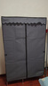 乐爱家衣柜简易衣柜加粗钢管布衣柜出租房卧室衣柜学生柜子宿舍家用衣橱 实拍图