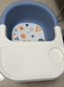 日康（rikang）宝宝餐椅 叫叫椅婴儿学坐椅多功能儿童吃饭餐桌 RK-X2009-5 灰色 实拍图