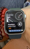 Apple/苹果 Watch S11 智能手表GPS款42毫米银色铝金属表壳雾紫色运动型表带M/L MEUU4CH/B 实拍图