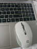 惠普（HP）S1000C升级款 无线2.4G轻音办公鼠标 TypeC充电 USB接口无线鼠标即插即用 白色 实拍图