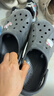 卡骆驰（CROCS）贝雅云彩女士洞洞鞋休闲鞋|208186 冬日白-11S    39 (250mm) 实拍图