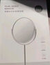 名创优品（MINISO）简约方形台镜 化妆美容镜桌面镜子公主镜 生日送女友(白色) 实拍图