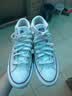 adidas ENTRAP美式校园风运动少年感复古篮球风板鞋男女阿迪达斯   白色/暗银金属/树脂黄   36.5 实拍图
