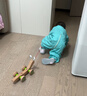 户外婴儿爬行服连体衣儿童宝宝外出纯棉罩衣防脏全身春秋爬行罩衣 HNS9857水蓝色 90cm 实拍图