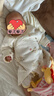 童泰婴儿连体衣秋冬季纯棉保暖新生儿衣服宝宝蝴蝶哈衣爬服杏色52cm 实拍图