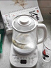 美的（Midea）养生壶大容量 柔声轻音变频煮茶器智能预约1.5L烧水壶 全自动恒温玻璃煮茶壶 保温一体电水壶 【316材质】MK-YSP1508 1.5L 实拍图