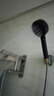 【热卖千万】增压花洒喷头黑武士魔幻五档淋浴花晒头淋雨喷淋花酒 淋浴花洒 实拍图
