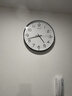 康巴丝（Compas）挂钟客厅钟表 简约石英钟表挂墙时钟 3294A 黑色 实拍图