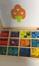 福孩儿336片磁力几何积木拼图七巧板幼儿童宝宝益智玩具男女孩生日礼物 实拍图