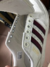 adidas NY 90 STRIPES经典运动板鞋男女阿迪达斯三叶草   汉玉白/红色/金色   36 实拍图