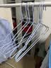 衣架家用衣撑衣挂晾衣服架卧室收纳学生宿舍用晒衣服架子衣架撑子 6支装40cm防滑款【颜色随机】 实拍图