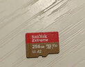 闪迪（SanDisk）256GB TF(MicroSD)内存卡 4K极速金卡A2 V30 U3行车记录仪 运动相机无人机 监控存储卡 读190MB/s 实拍图