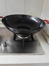 爱仕达（ASD）炒锅铸铁锅防锈无涂层大铁锅炒菜锅40cm燃气电磁炉通用CF40E1WG 实拍图