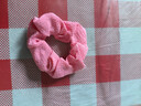 高级感小清新大肠发圈可爱甜美发绳扎头发发饰糖果色女孩头绳头饰 粉色 实拍图