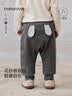 babylove婴幼儿宽松大pp裤春秋季休闲裤男女宝宝束脚裤外出洋气百搭长裤 实拍图