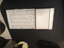 B.O.W航世 HB066 键盘 无线蓝牙键盘 办公键盘 折叠便携 64键 手机平板ipad键盘 超薄巧克力按键 白色 实拍图