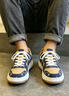 回力男鞋2026春季新款透气软底复古百搭鞋子男学生休闲运动板鞋男 腰果花卡其 42 实拍图