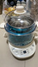 小熊（Bear）煮蛋器 双层家用多功能蒸蛋器 不锈钢早餐蒸点心蒸锅 可预约定时自动断电蒸锅 ZDQ-C14Q8 实拍图