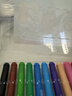 得力（deli）水溶性油画棒12色可水洗不脏手蜡笔炫彩棒幼儿彩笔儿童彩色绘画儿童 实拍图