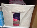 佳帮手收纳箱布艺衣服衣物被子衣柜整理储物箱百纳箱收纳盒子 66L2只装 实拍图