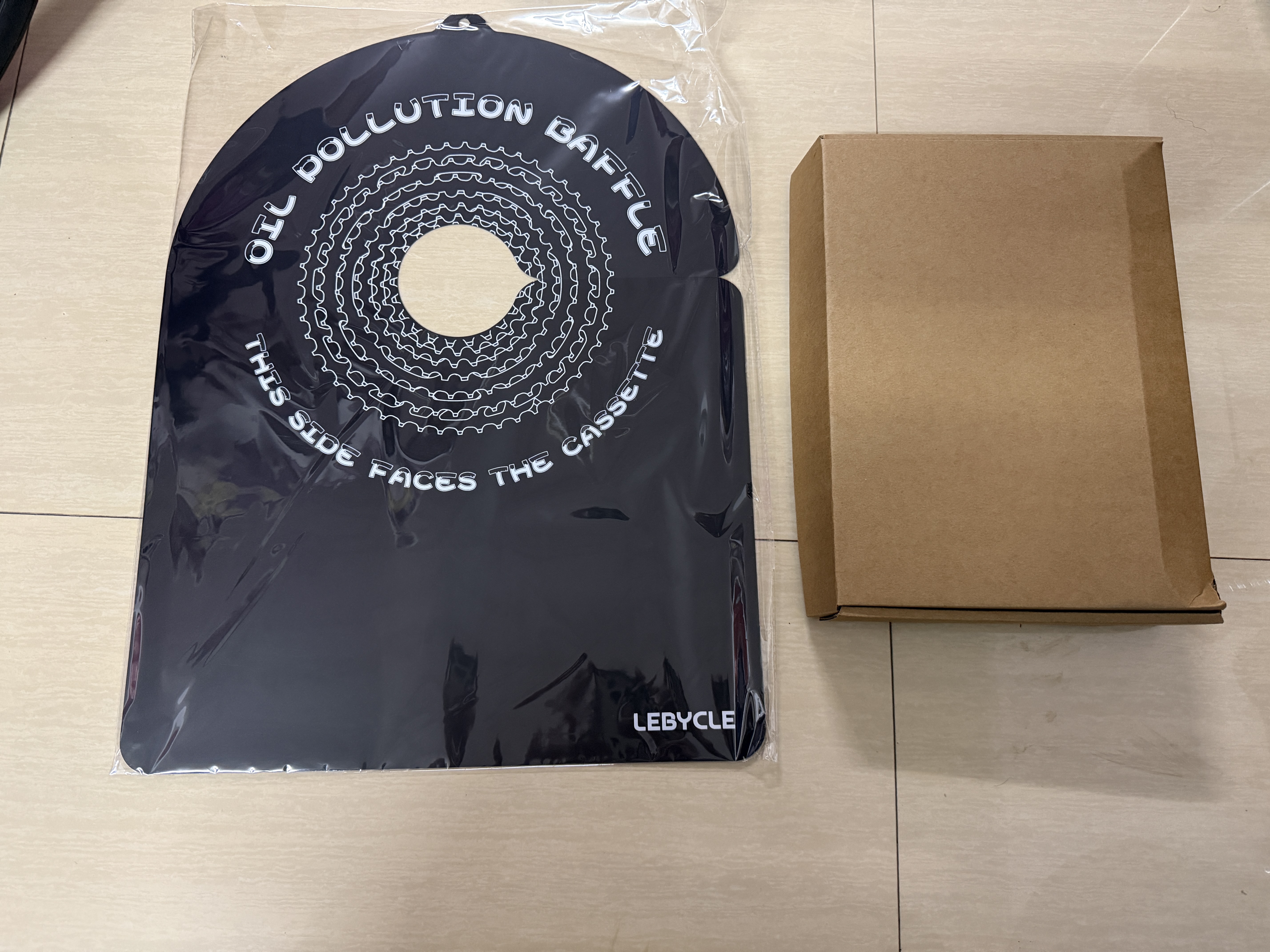 乐百客（LEBYCLE）自行车传动链条油飞轮清洗保养防油污保护刹车挡板清洗保养套装 实拍图