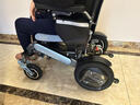 护卫神电动轮椅全自动630老人专用可折叠旅行700w智能防翻代步车W73001 【3】豪华款/20安锂/电助推/LED尾灯（热选） 搭载“专利防翻系统” 实拍图