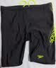 速比涛（Speedo）泳裤男大标logo系列专业训练抗氯速干高弹及膝游泳裤 鲜黄色 34 实拍图
