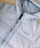 FDR旗舰店 R字毛领连帽羽绒服男女秋冬季加厚保暖面包服外套 黑色（升级版） [可拆卸毛领] XL 实拍图