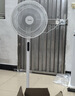 美的（Midea）【飓风节能】七叶柔风立式电风扇/家用轻音落地扇/台式小型风扇/大风力遥控定时摇头风扇 SAH35BSJ 实拍图