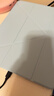 【追剧必备】2025新款ipadair7保护壳透明11代保护套5Pro带笔槽3Y苹果平板防弯摔全包轻薄亚克力 【星云蓝】Y型三角结构/稳固支撑/带笔槽 iPadPro20/21/22版（12.9英寸） 实拍图
