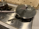 美的（Midea）炒锅不易粘锅炒菜锅电磁炉锅304不锈钢锅燃气陶瓷0氟雪花不花芯 实拍图