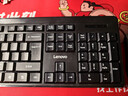 联想（Lenovo）KN210键盘鼠标套装 2.4G无线键鼠套装 全尺寸商务办公  笔记本电脑键盘台式机一体机 黑色 实拍图