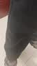 班尼路（Baleno）冬季加绒阔腿裤女2026新款巨厚羊羔绒裤子高腰显瘦窄版直筒香蕉裤 实拍图