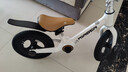 永久儿童平衡车1-3-6岁宝宝滑步车滑行车无脚踏男孩生日礼物12寸白色 实拍图