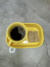 北鼎（Buydeem）陶瓷猪猪饭盒便携保鲜盒上班族学生带饭餐盒蒸锅烤箱24cm小鹅黄 实拍图