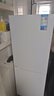 美的（Midea）181L两门冰箱白色两门小户型客厅家用电冰箱租房宿舍低音节能低噪可冷藏冷冻不占地MR-190E 实拍图