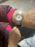 伯恩（BOARRNE）中老年老人手表男士女式大数字夜光母亲节礼物送爸妈爷爷防水表 809B松紧带-无历-女表 实拍图