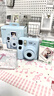 INSTAX富士instax立拍立得 一次成像相机 miniSE（mini7+升级款）蓝色 实拍图
