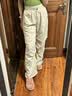 SIINSIIN杨幂同款工装伞兵裤女夏薄款运动裤登山冲锋裤休闲速干防晒裤子 【常规款】浅卡其 （推荐身高161-167cm M （106-115斤） 实拍图
