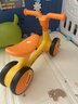 乐的小黄鸭儿童平衡车四轮1-3岁滑行车学步车宝宝男女孩周岁礼物1006 实拍图