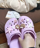 卡骆驰（CROCS）贝雅卡骆班洞洞鞋|205089 芭蕾粉-6TG 39(240mm) 实拍图