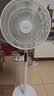 美的（Midea）【幸运草安睡1S】一级能效直流变频声控电风扇家用遥控卧室静音落地扇台式桌面抗菌大风力转页扇 实拍图
