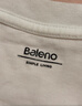 班尼路（Baleno）短袖男夏季重磅纯棉t恤学生简约休闲百搭纯色五分袖男士半袖上衣 实拍图