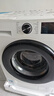 三星（SAMSUNG）【国家补贴】AI神维纳斯滚筒洗衣机全自动超薄10公斤大容量蒸汽除菌洗衣机WW10DG5U24AWSC月光白 白色 滚筒单洗 实拍图