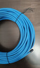 万级超六类网线非屏蔽【国标23AWG-0.57mm无氧纯铜芯】CAT6A万兆高速网络工程家装布线一箱线30米 蓝色 实拍图