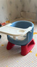 日康（rikang）宝宝餐椅 叫叫椅婴儿学坐椅多功能儿童吃饭餐桌 RK-X2009-1 蓝色 实拍图