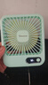 赛亿定时USB小风扇蓄电款电风扇折叠轻薄扇小台扇迷你便携风扇学生床头办公室轻音桌面扇4000mA 实拍图