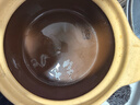 老式土砂锅家用汤煲煤气灶商用火锅砂锅耐高温干烧不裂老 无釉土锅汤煲（2-4人）复古（带盖） 3.3L 实拍图